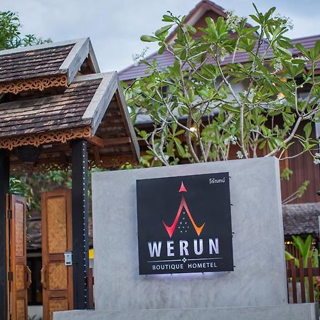Werun Boutique Hometel Chiang Mai Exteriör bild